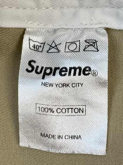 【中古品】【メンズ】 SUPREME MILITARY CHINO SHORTS ミリタリーチノショーツ ショートパンツ 149-260610-kt-02-min サイズ：34 カラー：ベージュ 万代Net店