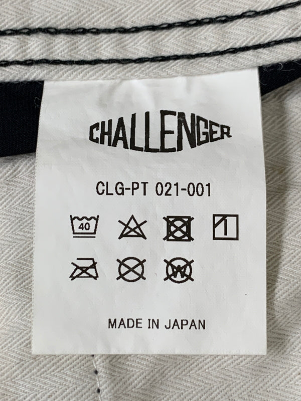 【中古品】【メンズ】 CHALLENGER チャレンジャー CLG-PT 021-001 WORK NARROW CHINO PANTS チノパンツ ボトムス 153-260604-AS-40-min サイズ：M カラー：ブラック 万代Net店