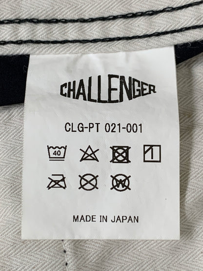 【中古品】【メンズ】 CHALLENGER チャレンジャー CLG-PT 021-001 WORK NARROW CHINO PANTS チノパンツ ボトムス 153-260604-AS-40-min サイズ：M カラー：ブラック 万代Net店