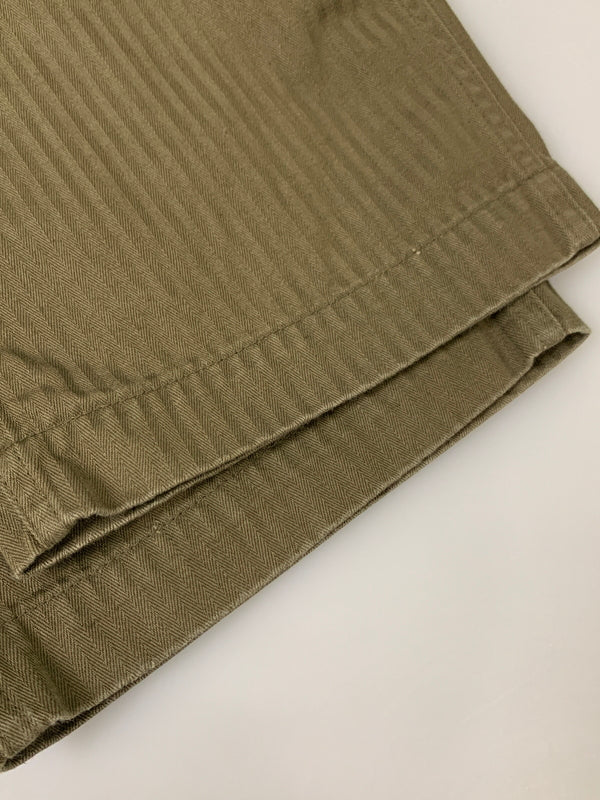 【中古品】【メンズ】 WAREHOUSE ウエアハウス MILITARY HERRINGBONE UTILITY PANTS ユーティリティパンツ ボトムス 156-260604-AS-39-min サイズ：32 カラー：オリーブグリーン 万代Net店