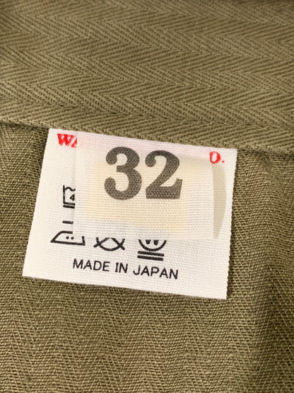 【中古品】【メンズ】 WAREHOUSE ウエアハウス MILITARY HERRINGBONE UTILITY PANTS ユーティリティパンツ ボトムス 156-260604-AS-39-min サイズ：32 カラー：オリーブグリーン 万代Net店