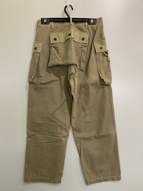 中古品】【メンズ】 WAREHOUSE ウエアハウス MILITARY HERRINGBONE