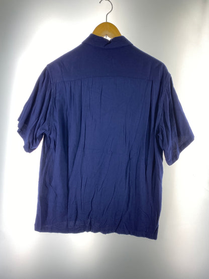 【中古品】【メンズ】 STYLE EYES スタイルアイズ レーヨン開襟シャツ 半袖シャツ ショートスリーブ 145-260604-AS-6-min サイズ：M カラー：ネイビー 万代Net店