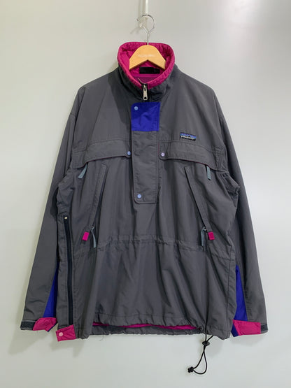 【中古品】【メンズ】 PATAGONIA パタゴニア 85360 ALPINE PULLOVER JACKET プルオーバージャケット アウター 144-260604-AS-50-min サイズ：M カラー：グレー/パープル 万代Net店