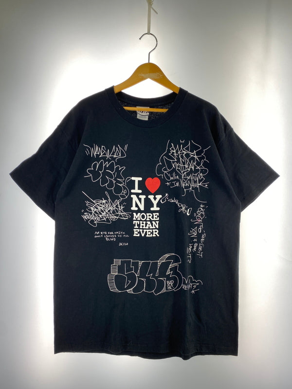 【中古品】【メンズ】 USED 911 追悼 I LOVE NY TEE 半袖Tシャツ ショートスリーブ 146-260604-AS-11-min サイズ：XL カラー：ブラック 万代Net店