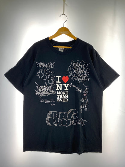 【中古品】【メンズ】 USED 911 追悼 I LOVE NY TEE 半袖Tシャツ ショートスリーブ 146-260604-AS-11-min サイズ：XL カラー：ブラック 万代Net店