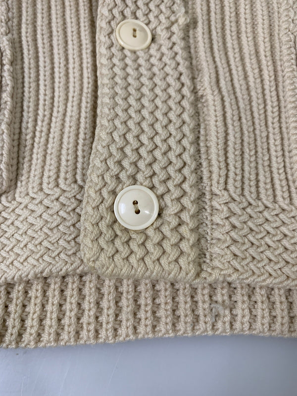 【中古品】【メンズ】 RRL ダブルアールエル SHAWL COLLAR KNIT CARDIGAN ニットカーディガン 145-260604-AS-47-min サイズ：L カラー：ベージュ 万代Net店