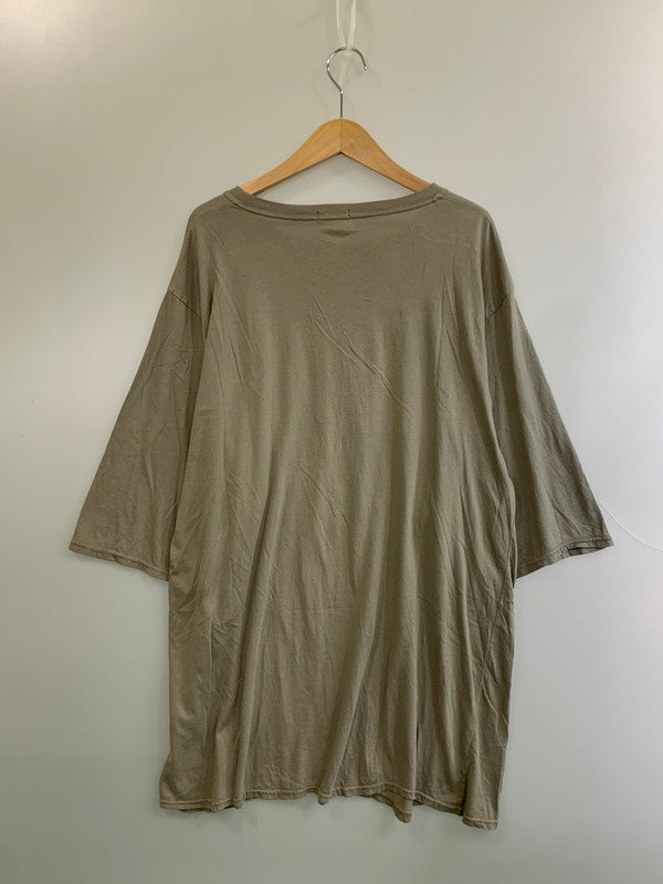 【中古品】【メンズ】 UNDERCOVERISM アンダーカバーイズム U11C4810-3 SS LOGO TEE ロゴTシャツ 五分丈Tシャツ 140-260610-kt-06-min サイズ：4 カラー：カーキ 万代Net店