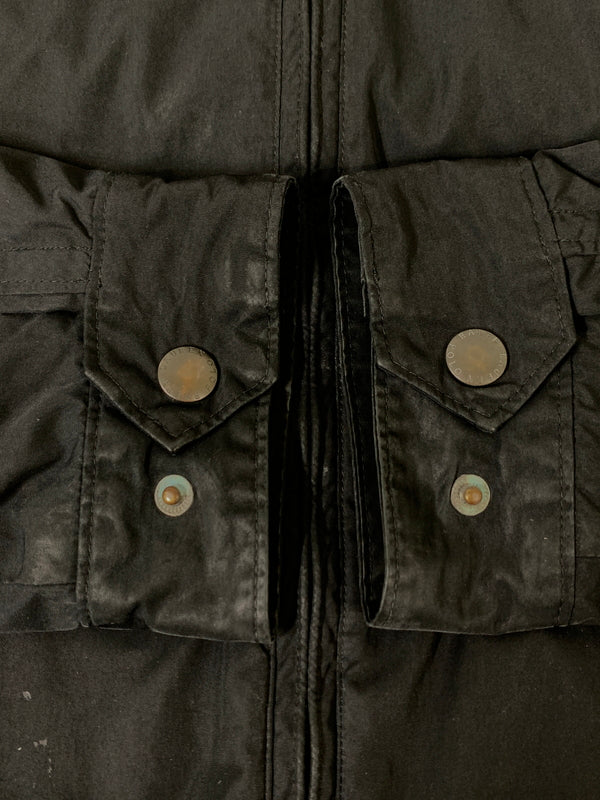 【中古品】【メンズ】 POLO RALPH LAUREN ポロ・ラルフローレン NYLON JACKET ナイロンジャケット メンズ アウター 147-260612-em-42-min サイズ：L カラー：ブラック 万代Net店