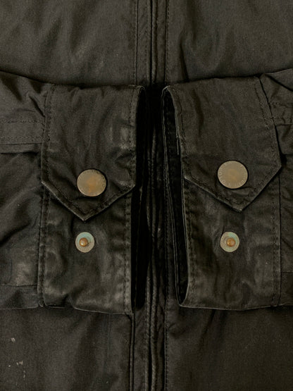 【中古品】【メンズ】 POLO RALPH LAUREN ポロ・ラルフローレン NYLON JACKET ナイロンジャケット メンズ アウター 147-260612-em-42-min サイズ：L カラー：ブラック 万代Net店