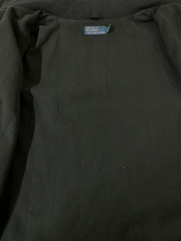 【中古品】【メンズ】 POLO RALPH LAUREN ポロ・ラルフローレン NYLON JACKET ナイロンジャケット メンズ アウター 147-260612-em-42-min サイズ：L カラー：ブラック 万代Net店