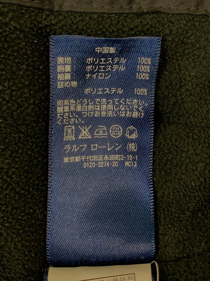 【中古品】【メンズ】 POLO RALPH LAUREN ポロ・ラルフローレン NYLON JACKET ナイロンジャケット メンズ アウター 147-260612-em-42-min サイズ：L カラー：ブラック 万代Net店