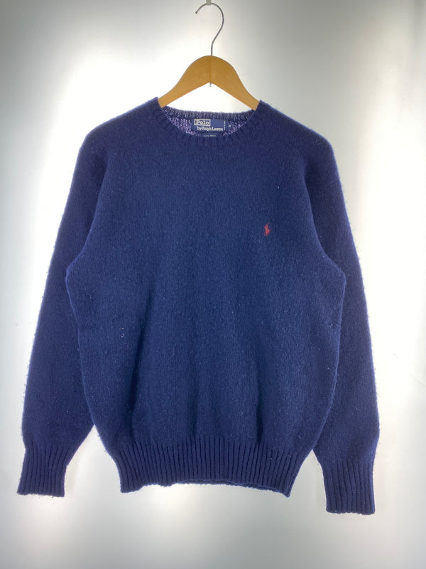 【中古品】【メンズ】 POLO by Ralph Lauren ポロバイラルフローレン SWEATER セーター 146-260604-AS-15-min サイズ：M カラー：ネイビー 万代Net店