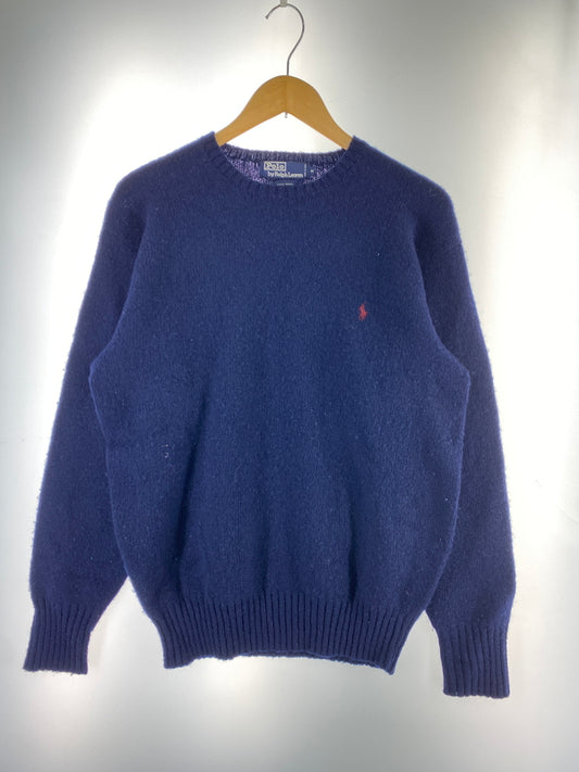 【中古品】【メンズ】 POLO by Ralph Lauren ポロバイラルフローレン SWEATER セーター 146-260604-AS-15-min サイズ：M カラー：ネイビー 万代Net店