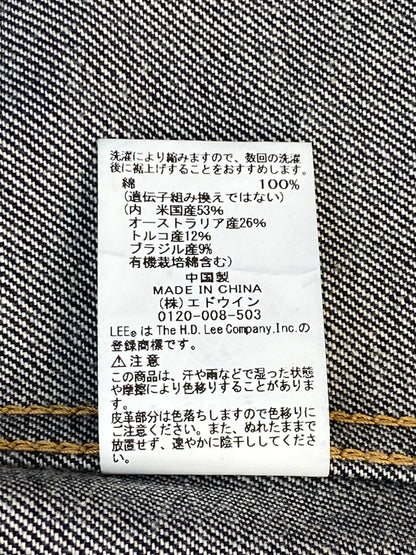 【中古品】【メンズ】 LEE リー LM8100 LEE-9330 101-J AMERICAN RIDERS DENIM JACKET デニムジャケット アウター 146-260604-AS-17-min サイズ：M カラー：インディゴ 万代Net店