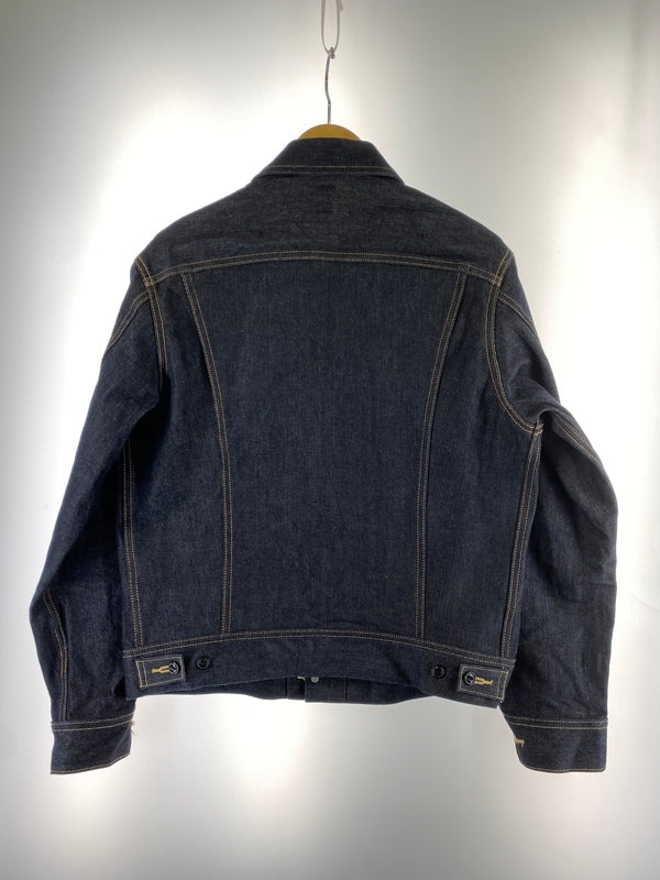 【中古品】【メンズ】 LEE リー LM8100 LEE-9330 101-J AMERICAN RIDERS DENIM JACKET デニムジャケット アウター 146-260604-AS-17-min サイズ：M カラー：インディゴ 万代Net店