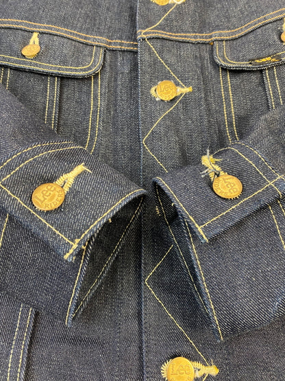 【中古品】【メンズ】 LEE リー LM8100 LEE-9330 101-J AMERICAN RIDERS DENIM JACKET デニムジャケット アウター 146-260604-AS-17-min サイズ：M カラー：インディゴ 万代Net店