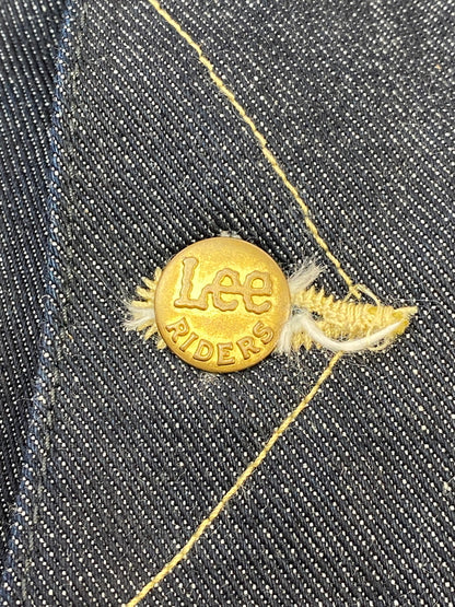【中古品】【メンズ】 LEE リー LM8100 LEE-9330 101-J AMERICAN RIDERS DENIM JACKET デニムジャケット アウター 146-260604-AS-17-min サイズ：M カラー：インディゴ 万代Net店