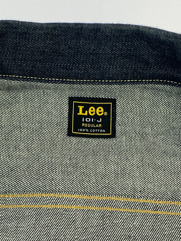 【中古品】【メンズ】 LEE リー LM8100 LEE-9330 101-J AMERICAN RIDERS DENIM JACKET デニムジャケット アウター 146-260604-AS-17-min サイズ：M カラー：インディゴ 万代Net店