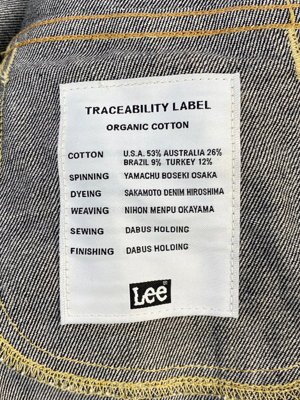 【中古品】【メンズ】 LEE リー LM8100 LEE-9330 101-J AMERICAN RIDERS DENIM JACKET デニムジャケット アウター 146-260604-AS-17-min サイズ：M カラー：インディゴ 万代Net店