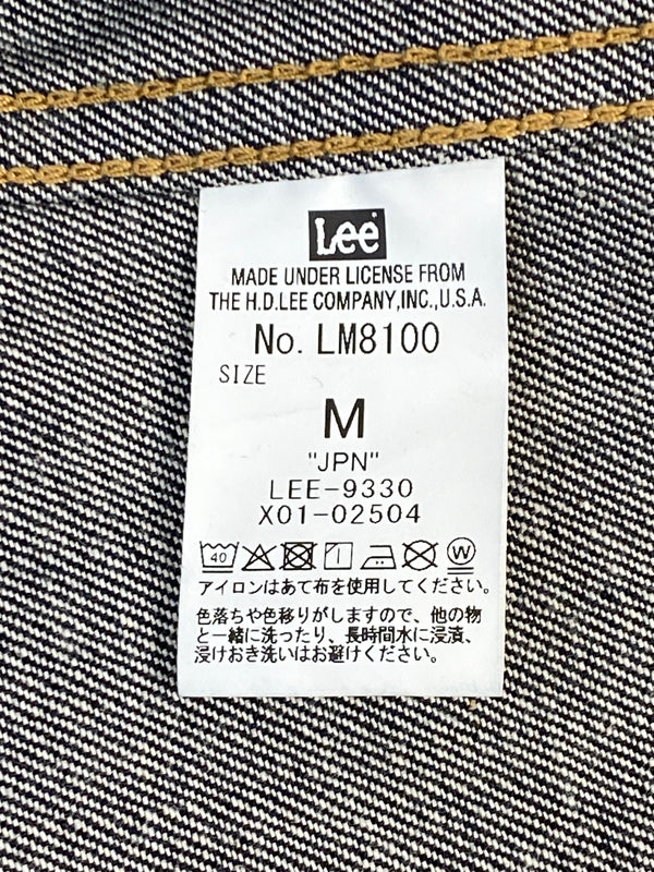 【中古品】【メンズ】 LEE リー LM8100 LEE-9330 101-J AMERICAN RIDERS DENIM JACKET デニムジャケット アウター 146-260604-AS-17-min サイズ：M カラー：インディゴ 万代Net店