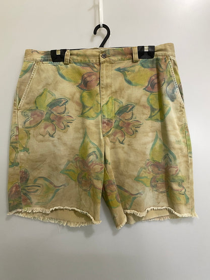 【中古品】【メンズ】 POLO RALPH LAUREN ポロ ラルフローレン SHORT PANTS カットオフショーツ ショートパンツ ハーフパンツ ボトムス 158-260623-yn-26-min サイズ：40 カラー：ベージュ系 万代Net店