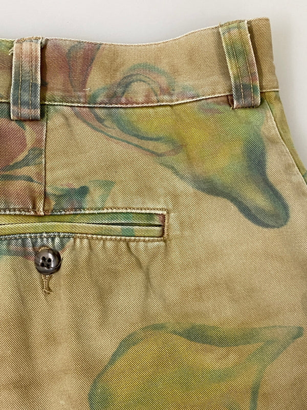 【中古品】【メンズ】 POLO RALPH LAUREN ポロ ラルフローレン SHORT PANTS カットオフショーツ ショートパンツ ハーフパンツ ボトムス 158-260623-yn-26-min サイズ：40 カラー：ベージュ系 万代Net店