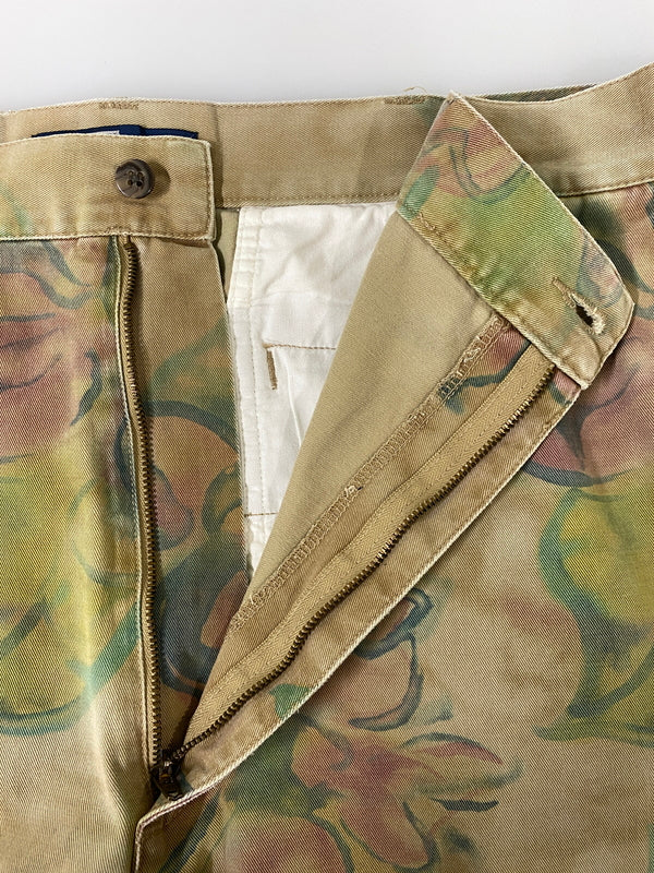 【中古品】【メンズ】 POLO RALPH LAUREN ポロ ラルフローレン SHORT PANTS カットオフショーツ ショートパンツ ハーフパンツ ボトムス 158-260623-yn-26-min サイズ：40 カラー：ベージュ系 万代Net店
