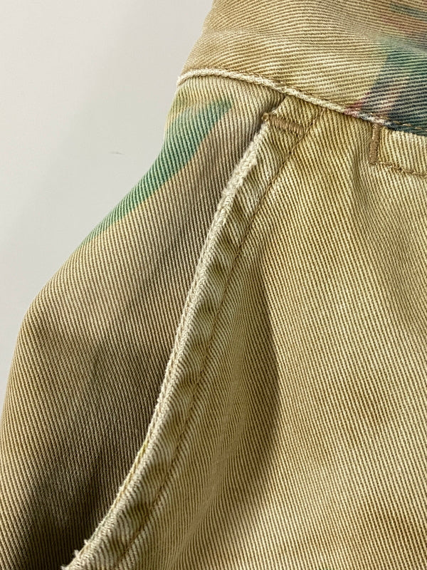 【中古品】【メンズ】 POLO RALPH LAUREN ポロ ラルフローレン SHORT PANTS カットオフショーツ ショートパンツ ハーフパンツ ボトムス 158-260623-yn-26-min サイズ：40 カラー：ベージュ系 万代Net店