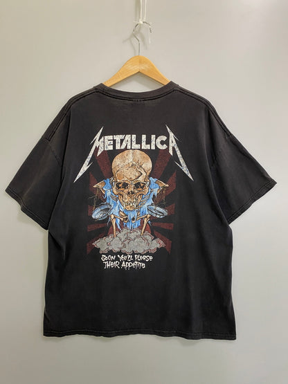 【現状渡し品】【メンズ】 METALLICA メタリカ PUSHEAD 1994 DORIS TEE ショートスリーブTシャツ 半袖Tシャツ トップス 146-260609-yn-11-min サイズ：XL カラー：ブラック 万代Net店