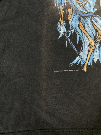 【現状渡し品】【メンズ】 METALLICA メタリカ PUSHEAD 1994 DORIS TEE ショートスリーブTシャツ 半袖Tシャツ トップス 146-260609-yn-11-min サイズ：XL カラー：ブラック 万代Net店