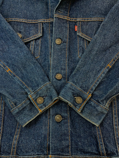 【中古品】【メンズ】 LEVI'S リーバイス 70505-02 DENIM JACKET デニムジャケット ジージャン Gジャン 146-260610-kt-10-min サイズ：40 カラー：ブルー 万代Net店