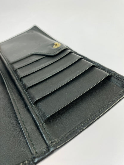 【中古品】【メンズ/レディース】 GUCCI グッチ 244946 グッチシマ ロングウォレット 長財布 181-260607-AS-20-min カラー：ブラック 万代Net店