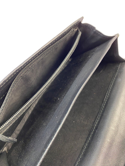 【中古品】【メンズ/レディース】 GUCCI グッチ 244946 グッチシマ ロングウォレット 長財布 181-260607-AS-20-min カラー：ブラック 万代Net店