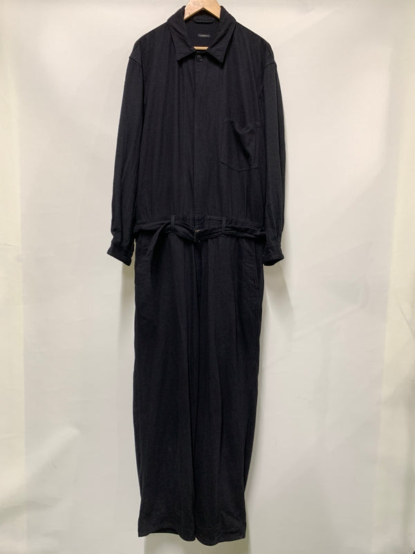 【中古品】【メンズ】 COMOLI コモリ V01-01017 シルクネップオールインワン 140-260604-AS-57-min サイズ：2 カラー：ブラック 万代Net店