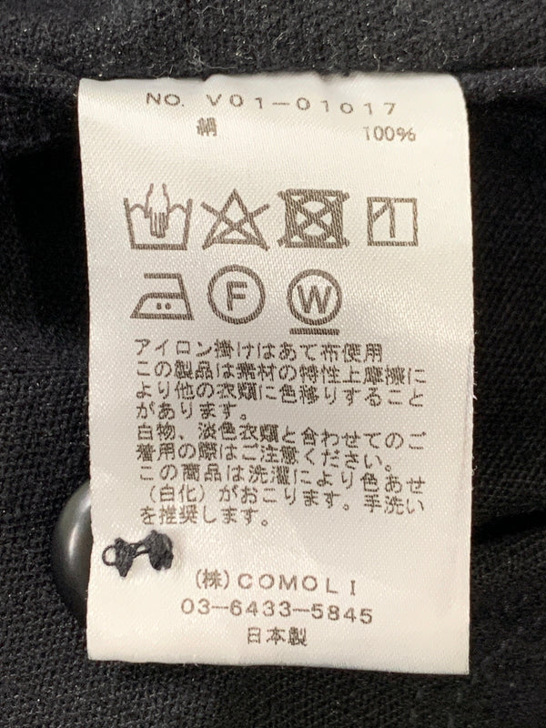 【中古品】【メンズ】 COMOLI コモリ V01-01017 シルクネップオールインワン 140-260604-AS-57-min サイズ：2 カラー：ブラック 万代Net店