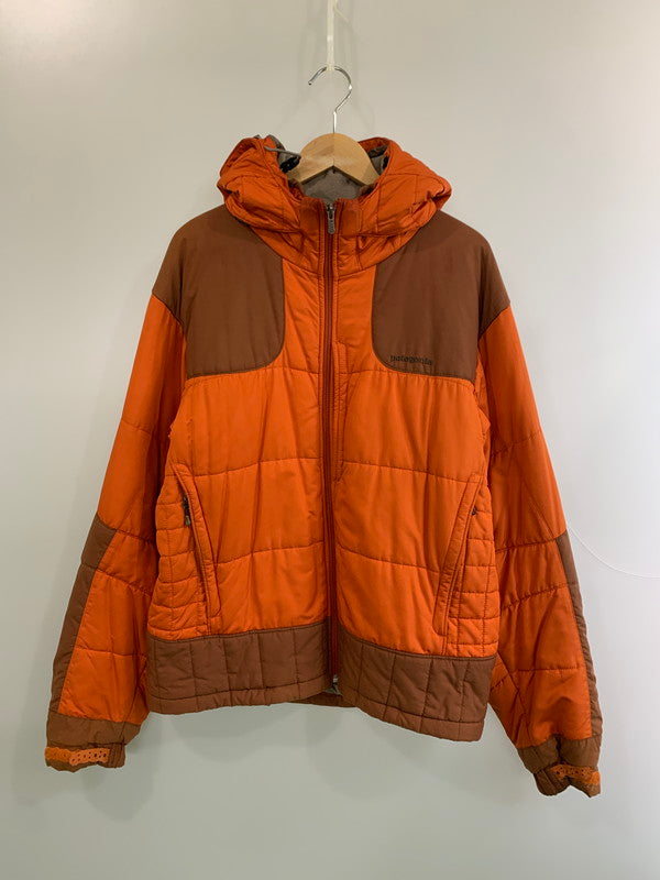 【現状渡し品】【メンズ】 PATAGONIA パタゴニア 29450 PUFF RIDER JACKET パフライダージャケット アウター 144-260610-kt-01-min サイズ：M カラー：オレンジ 万代Net店