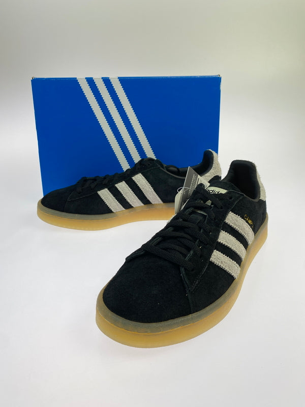 【中古美品】【レディース】 ADIDAS アディダス CUMPUS W B37150 キャンパス スニーカー 靴 166-260609-yn-05-min サイズ：24.5cm カラー：CBLACK/GREONE/GUM4 万代Net店