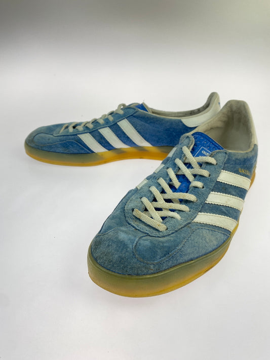 【現状渡し品】【メンズ】 ADIDAS アディダス GAZELLE INDOOR 013632 ガゼル スニーカー 靴 161-260609-yn-04-min サイズ：28.5cm カラー：ブルー系 万代Net店