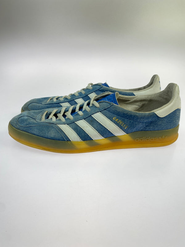 【現状渡し品】【メンズ】 ADIDAS アディダス GAZELLE INDOOR 013632 ガゼル スニーカー 靴 161-260609-yn-04-min サイズ：28.5cm カラー：ブルー系 万代Net店