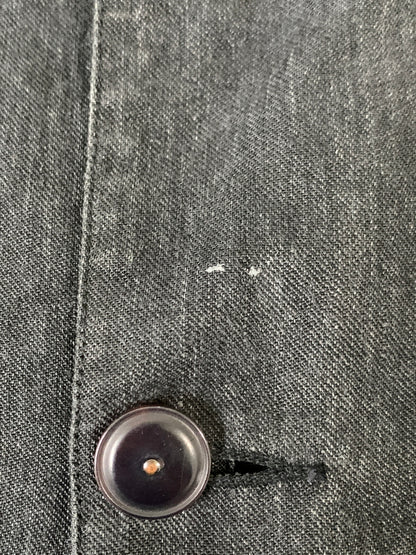 【中古品】【メンズ】 COMOLI コモリ JACKET P01-01010 リネン ベルテッドジャケット ライトアウター　 140-260605-yn-03-min サイズ：3 カラー：ブラック 万代Net店