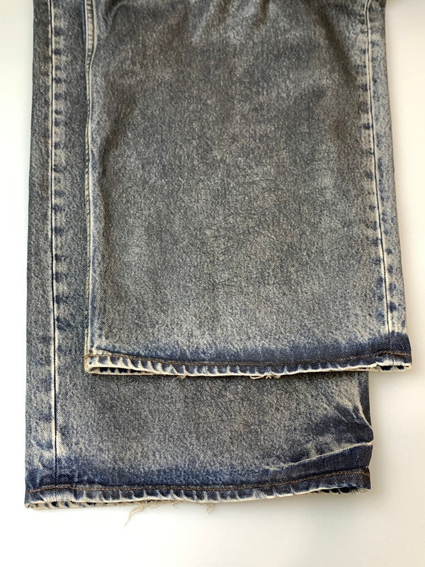 【中古品】【メンズ】 ACNE STUDIOS アクネ ストゥディオズ 2023 ASPHALT COATING DENIM PANT C00072 アスファルト コーティング デニム パンツ メンズ ボトムス ジーンズ 151-260612-em-12-min サイズ：EUR30 カラー：ブラック（インディゴに加工） 万代Net店