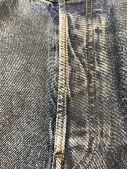 【中古品】【メンズ】 ACNE STUDIOS アクネ ストゥディオズ 2023 ASPHALT COATING DENIM PANT C00072 アスファルト コーティング デニム パンツ メンズ ボトムス ジーンズ 151-260612-em-12-min サイズ：EUR30 カラー：ブラック（インディゴに加工） 万代Net店