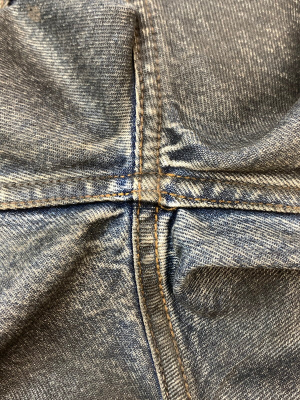 【中古品】【メンズ】 ACNE STUDIOS アクネ ストゥディオズ 2023 ASPHALT COATING DENIM PANT C00072 アスファルト コーティング デニム パンツ メンズ ボトムス ジーンズ 151-260612-em-12-min サイズ：EUR30 カラー：ブラック（インディゴに加工） 万代Net店