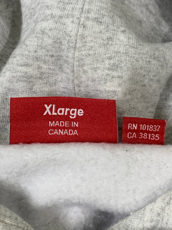 【中古品】【メンズ】 SUPREME シュプリーム 24FW JANE'S ADDICTION HOODED SWEATSHIRT ジェーンズ・アディクション フーデッド スウェットシャツ パーカー トップス 149-260605-yn-02-min サイズ：XL カラー：ライトグレー 万代Net店