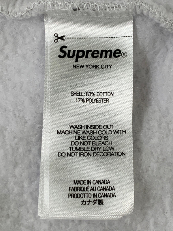 【中古品】【メンズ】 SUPREME シュプリーム 24FW JANE'S ADDICTION HOODED SWEATSHIRT ジェーンズ・アディクション フーデッド スウェットシャツ パーカー トップス 149-260605-yn-02-min サイズ：XL カラー：ライトグレー 万代Net店