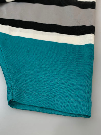 【現状渡し品】【メンズ】 SAN JOSE SHARKS サンノゼ・シャークス HOCKEY SHIRT ホッケーシャツ ワッペン 146-260610-kt-08-min サイズ：サイズ不明 カラー：マルチカラー 万代Net店