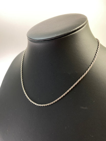 【中古品】【メンズ】 SAAD サード SV925 ツイストチェーン ネックレス アクセサリー 191-260607-AS-21-min カラー：シルバー 万代Net店