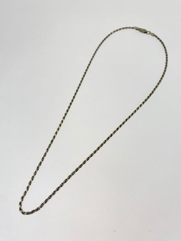 【中古品】【メンズ】 SAAD サード SV925 ツイストチェーン ネックレス アクセサリー 191-260607-AS-21-min カラー：シルバー 万代Net店