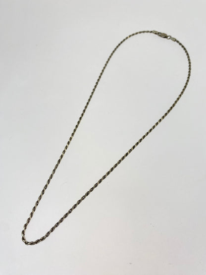 【中古品】【メンズ】 SAAD サード SV925 ツイストチェーン ネックレス アクセサリー 191-260607-AS-21-min カラー：シルバー 万代Net店